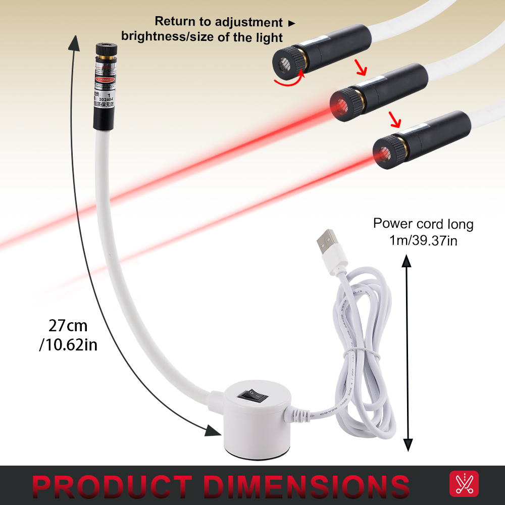 Industrial Laser Equipment - USB positioning light Infrared laser dual-purpose