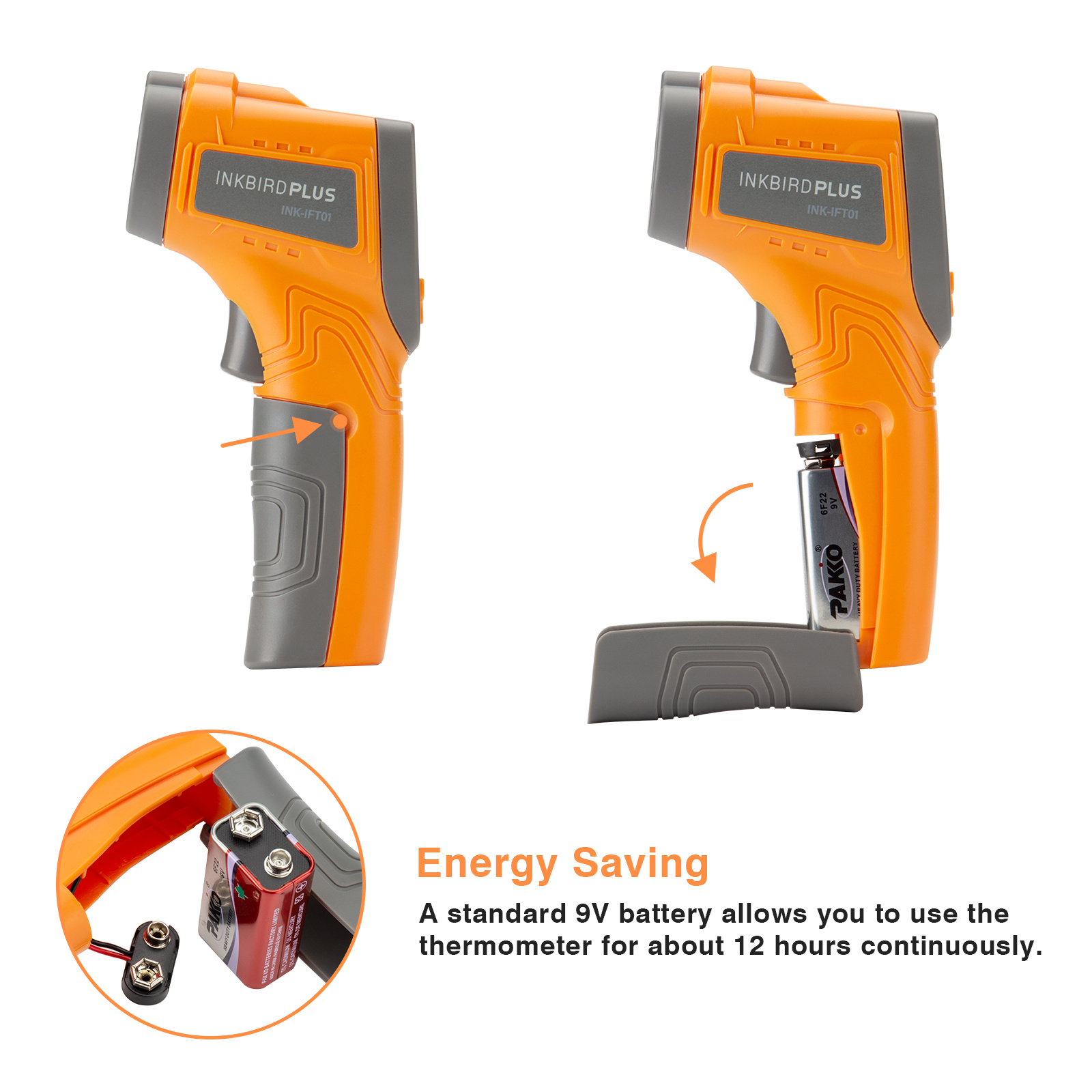 Inkbird Laser Infrared Thermom - Industrial Laser Temperature Sensor ulasan dan harga