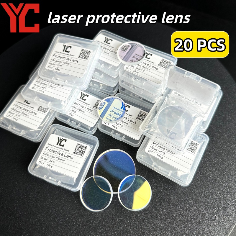 20Pcs Fiber Laser Protective L - Industrial Laser Welding Machine ulasan dan harga