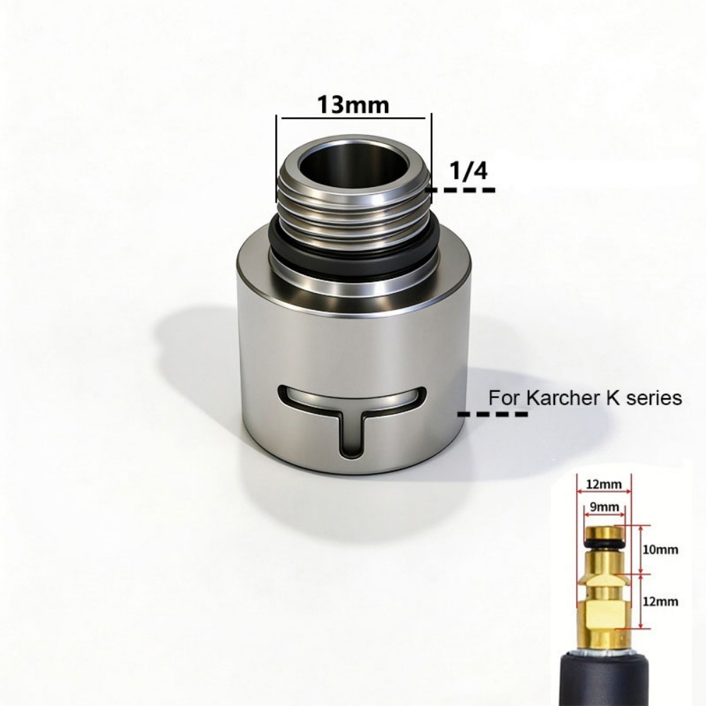 1/4inch Pressure Washer Adapte - Laser Nozzle Ceramic ulasan dan harga