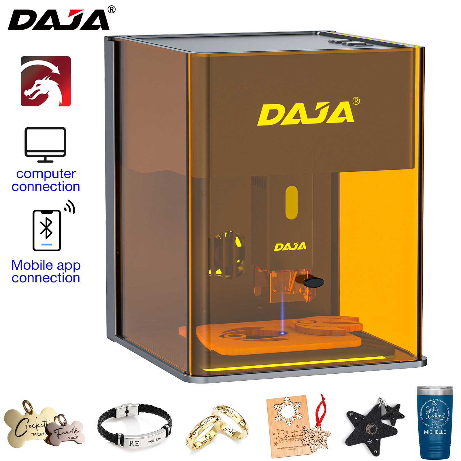 DAJA DJ6 Pro Mini Laser Engrav - Industrial Laser Equipment ulasan dan harga