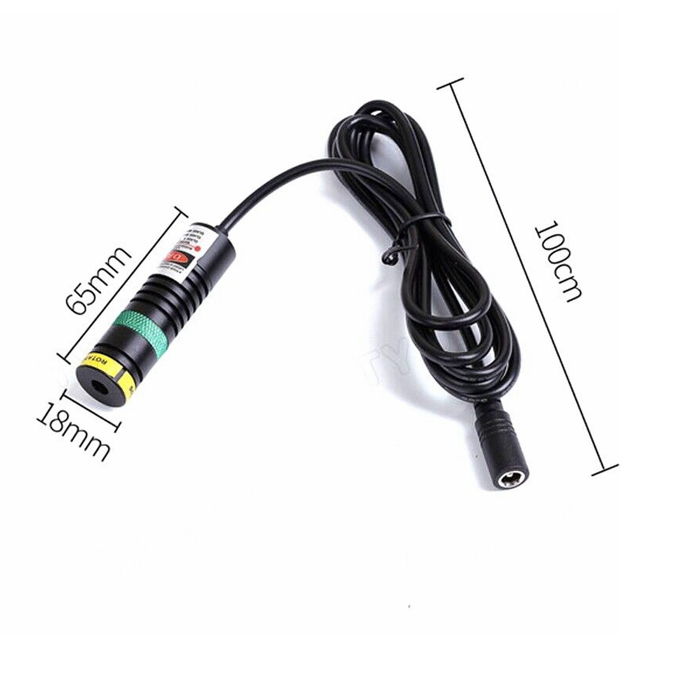Adjustable Focus 505nm 30mW Gr - Industrial Laser Line Module ulasan dan harga