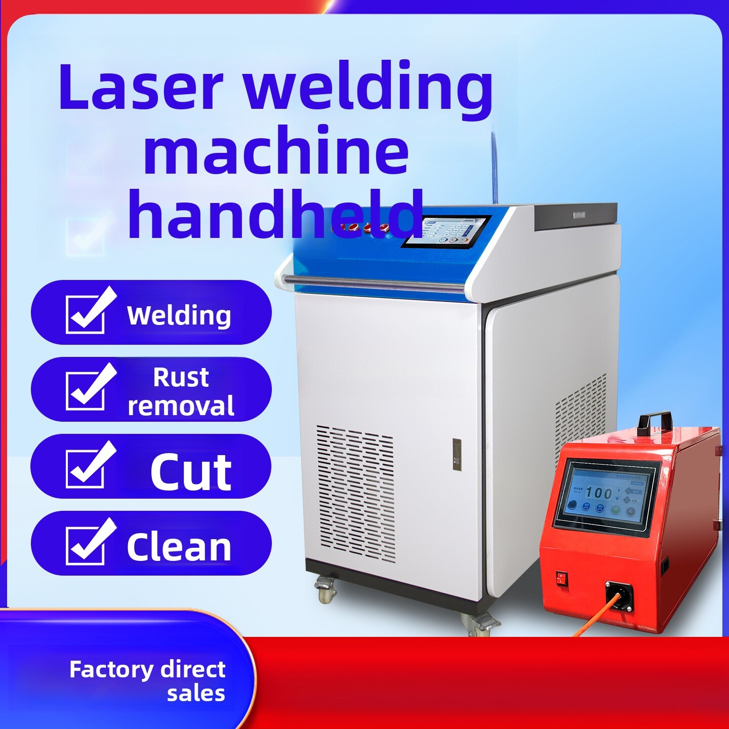 Handheld Industrial Fully Auto - Industrial Laser Welding Machine ulasan dan harga