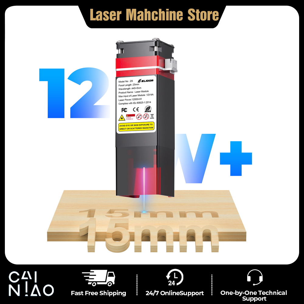 ELIDOR Z6 6W/12W Laser Module  - Industrial Laser Equipment ulasan dan harga