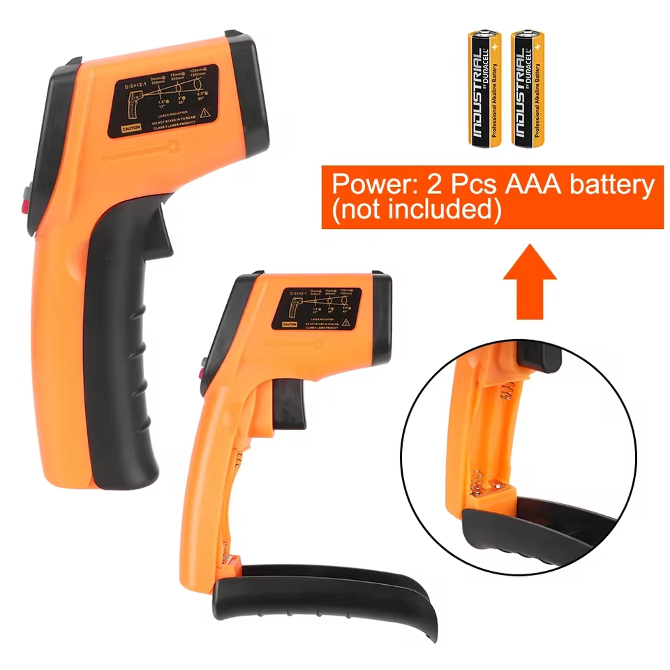 New T600 T600A Digital Infrare - Industrial Laser Temperature Sensor ulasan dan harga