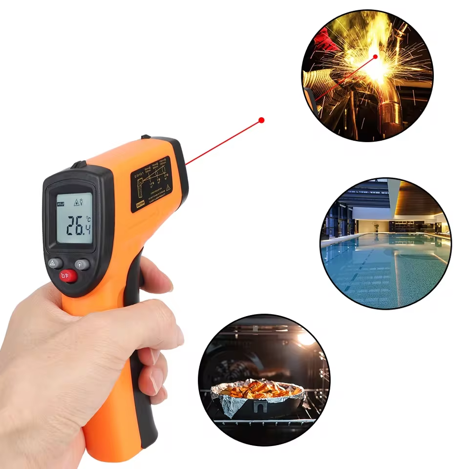 New T600 T600A Digital Infrare - Industrial Laser Temperature Sensor ulasan dan harga