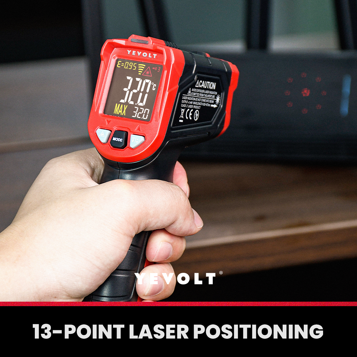 YEVOLT TA601 Series Digital In - Industrial Laser Temperature Sensor ulasan dan harga