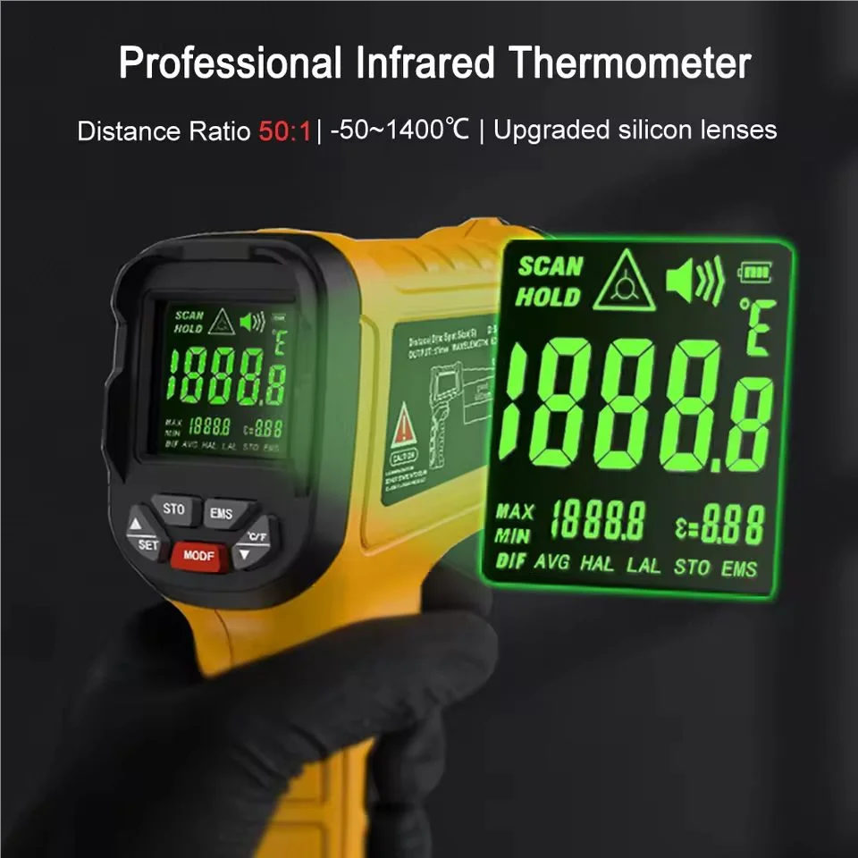 BSIDE H3 Infrared Thermometer  - Industrial Laser Temperature Sensor ulasan dan harga