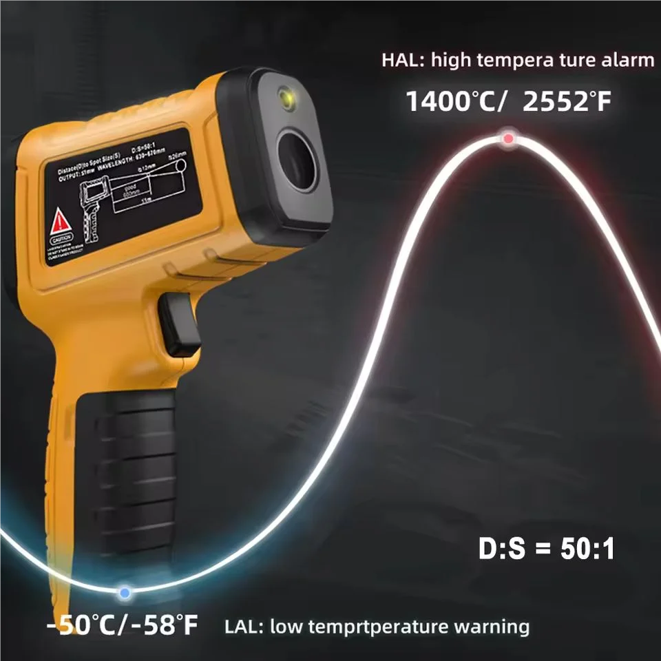 BSIDE H3 Infrared Thermometer  - Industrial Laser Temperature Sensor ulasan dan harga