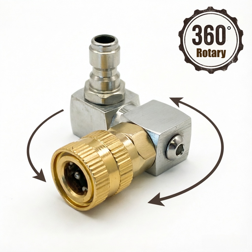 360° Rotating Pressure Washer  - Laser Nozzle Ceramic ulasan dan harga