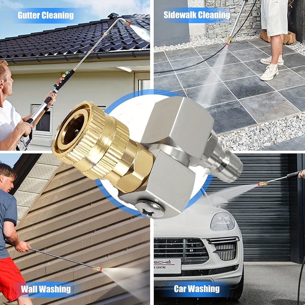 360° Rotating Pressure Washer  - Laser Nozzle Ceramic ulasan dan harga