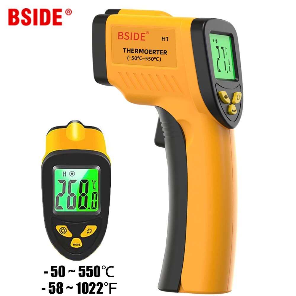Digital Infrared Thermometer - - Industrial Laser Temperature Sensor ulasan dan harga