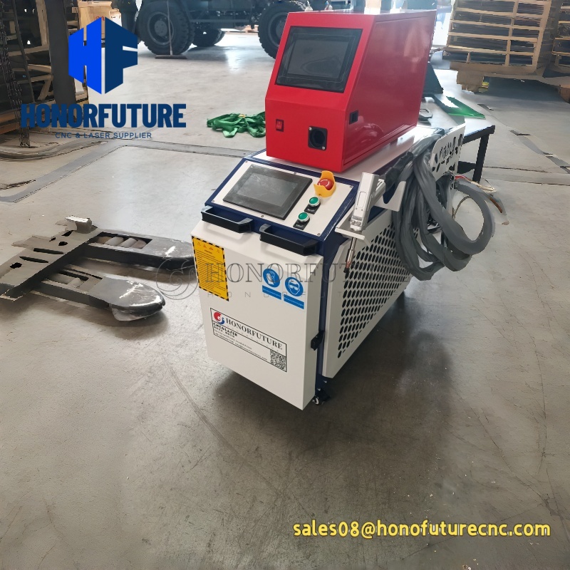 Industrial 1500W BWT Fiber Las - Industrial Laser Welding Machine ulasan dan harga