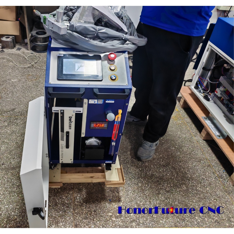Industrial 1500W BWT Fiber Las - Industrial Laser Welding Machine ulasan dan harga