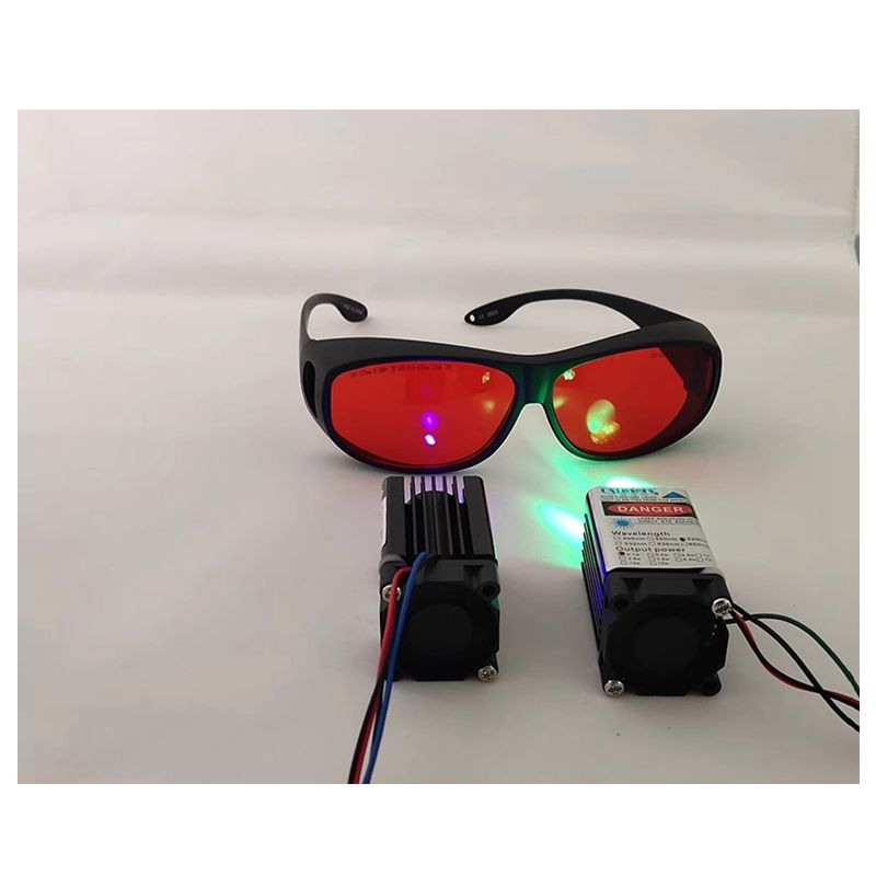 OD5+ 6+ 190nm-540nm Laser Safe - Laser Safety Goggles ulasan dan harga
